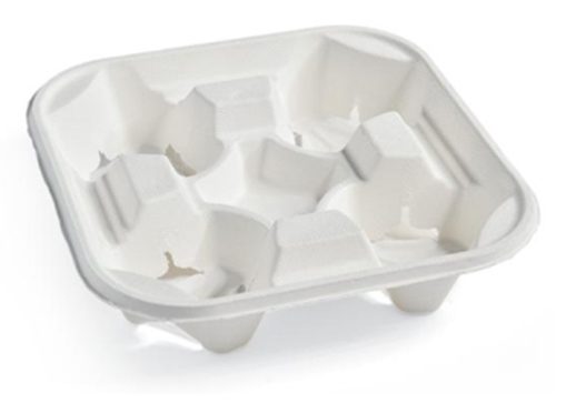 4 holes Cup holder (Recycled Paper)