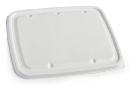Pulp Lid for 5 Compartment Lunch Tray