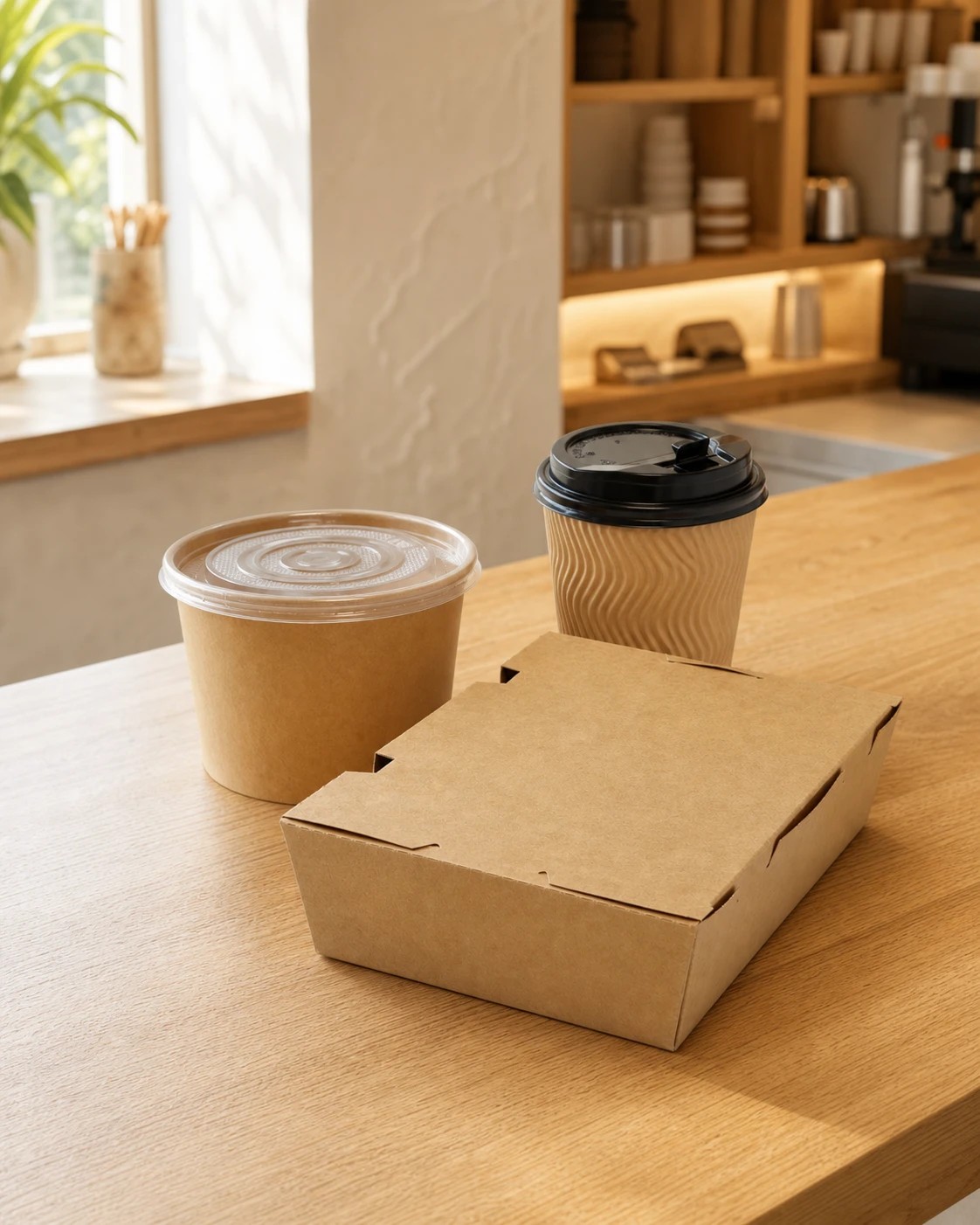 Paper cup, bowl and box range