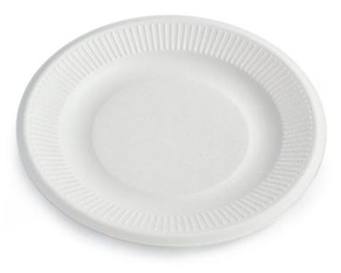 8" Rippled Edge Plate